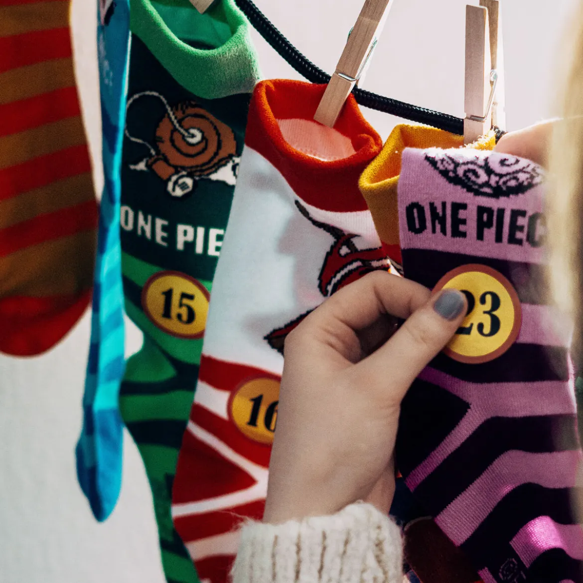 One Piece Socken Adventskalender zum Befüllen