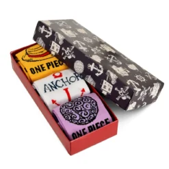 One Piece Socken 3er Set in Geschenkbox