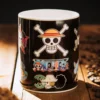 One Piece - South Blue Map Thermoeffekt Tasse