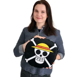 One Piece - Strohhutbande Skull Logo Kissen