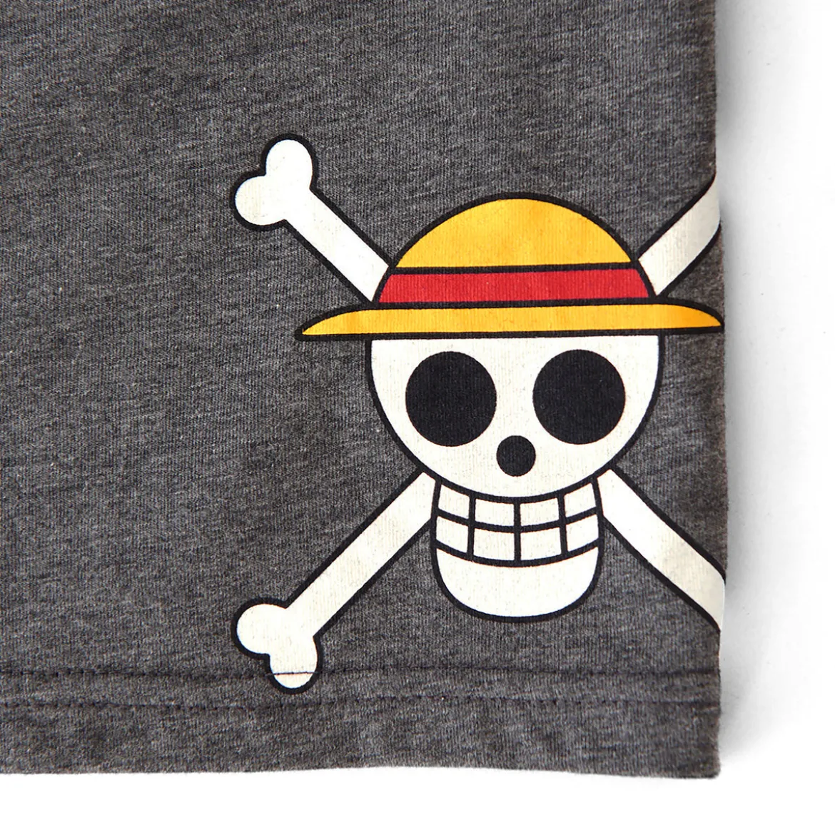 One Piece - Strohhutbande Skull Logo Pyjama kurz
