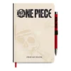 One Piece - Strohhut Piraten Notizbuch mit Projektor Stift