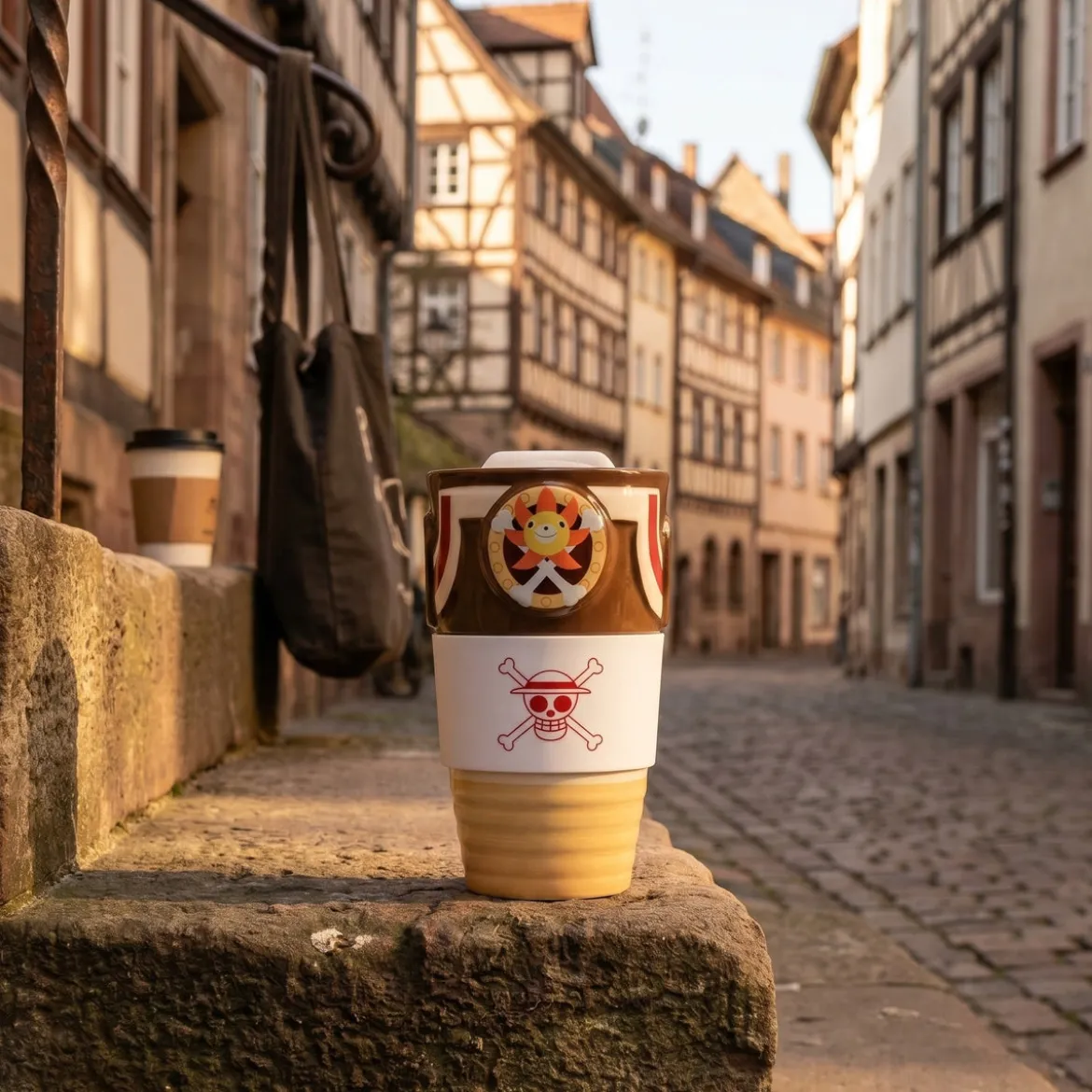 One Piece - Thousand Sunny 3D To Go Becher