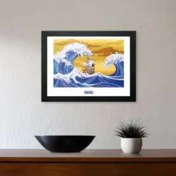 One Piece - Thousand Sunny Wandbild