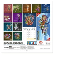 One Piece Wandkalender 2027 30 x 30 cm