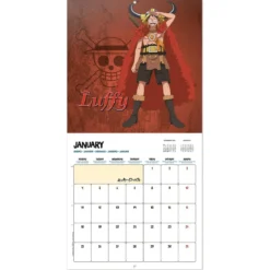 One Piece Wandkalender 2027 30 x 30 cm
