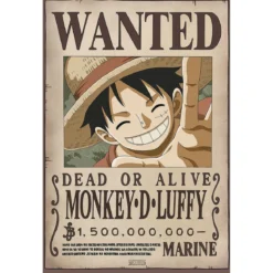 One Piece - Wanted Luffy & Ace Poster 2er Set