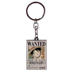 One Piece - Wanted Luffy Schlüsselanhänger