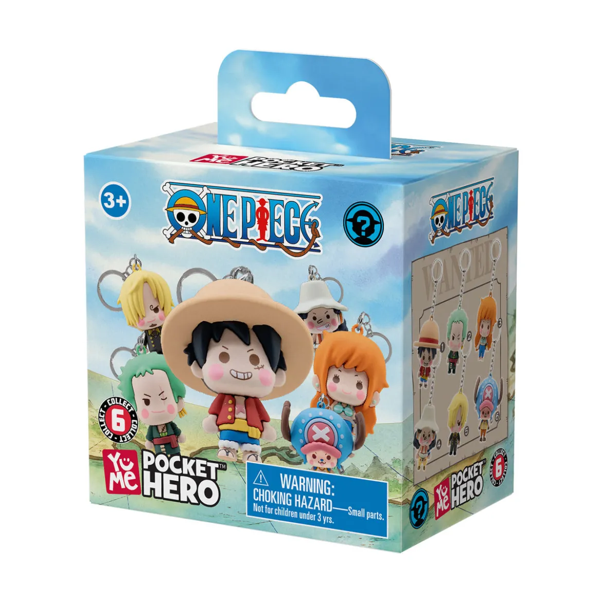 One Piece - YuMe Pocket Hero Schlüsselanhänger Series 2 Blind Box