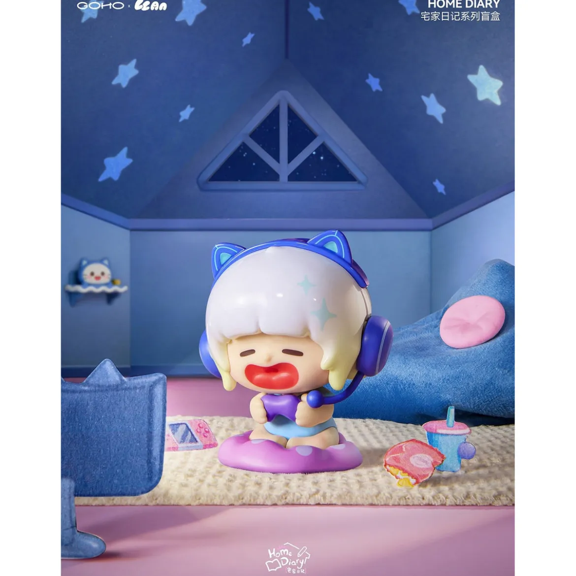 Original Character Sammelfiguren Blind Box 8er-Set Lazy