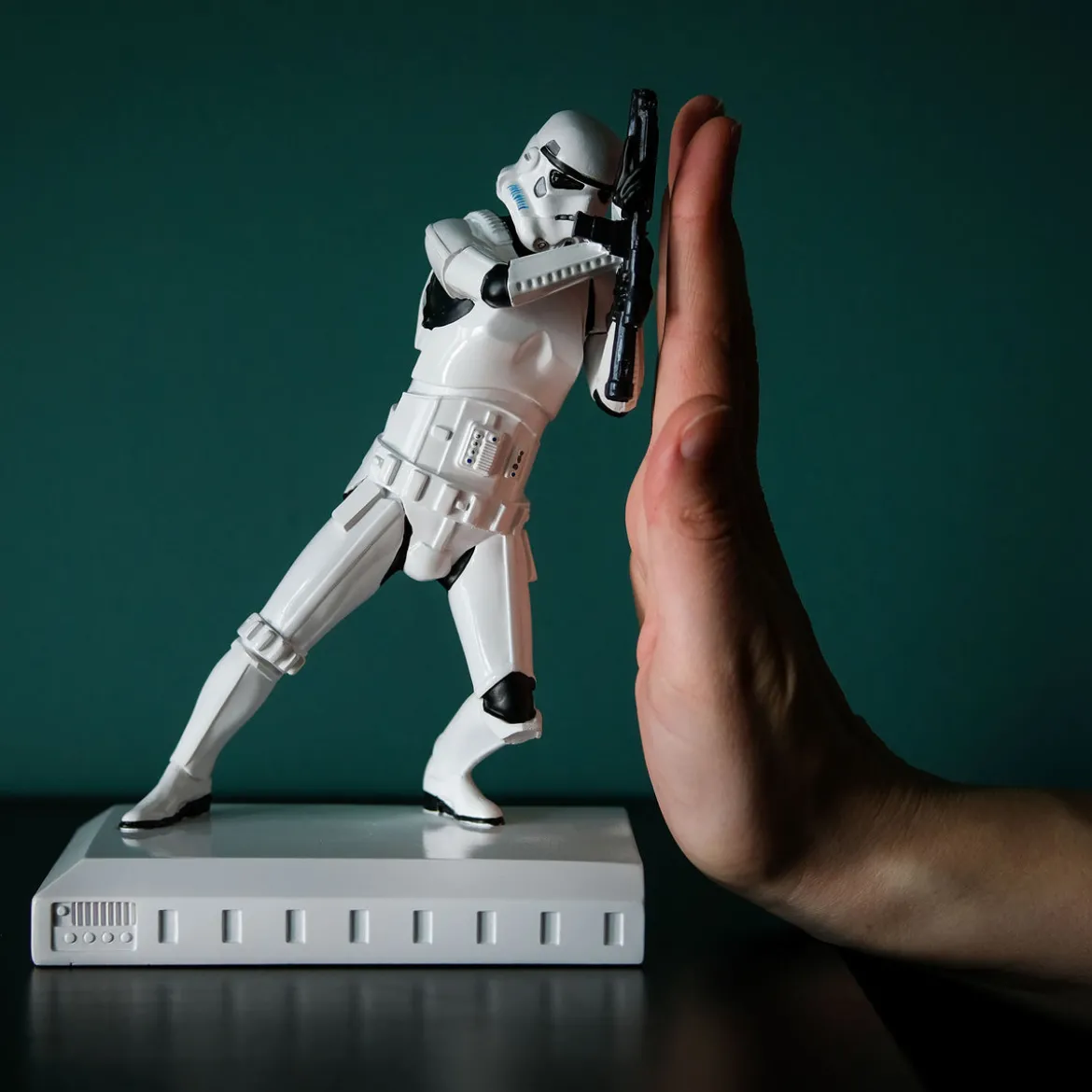 Original Stormtrooper Buchstützen