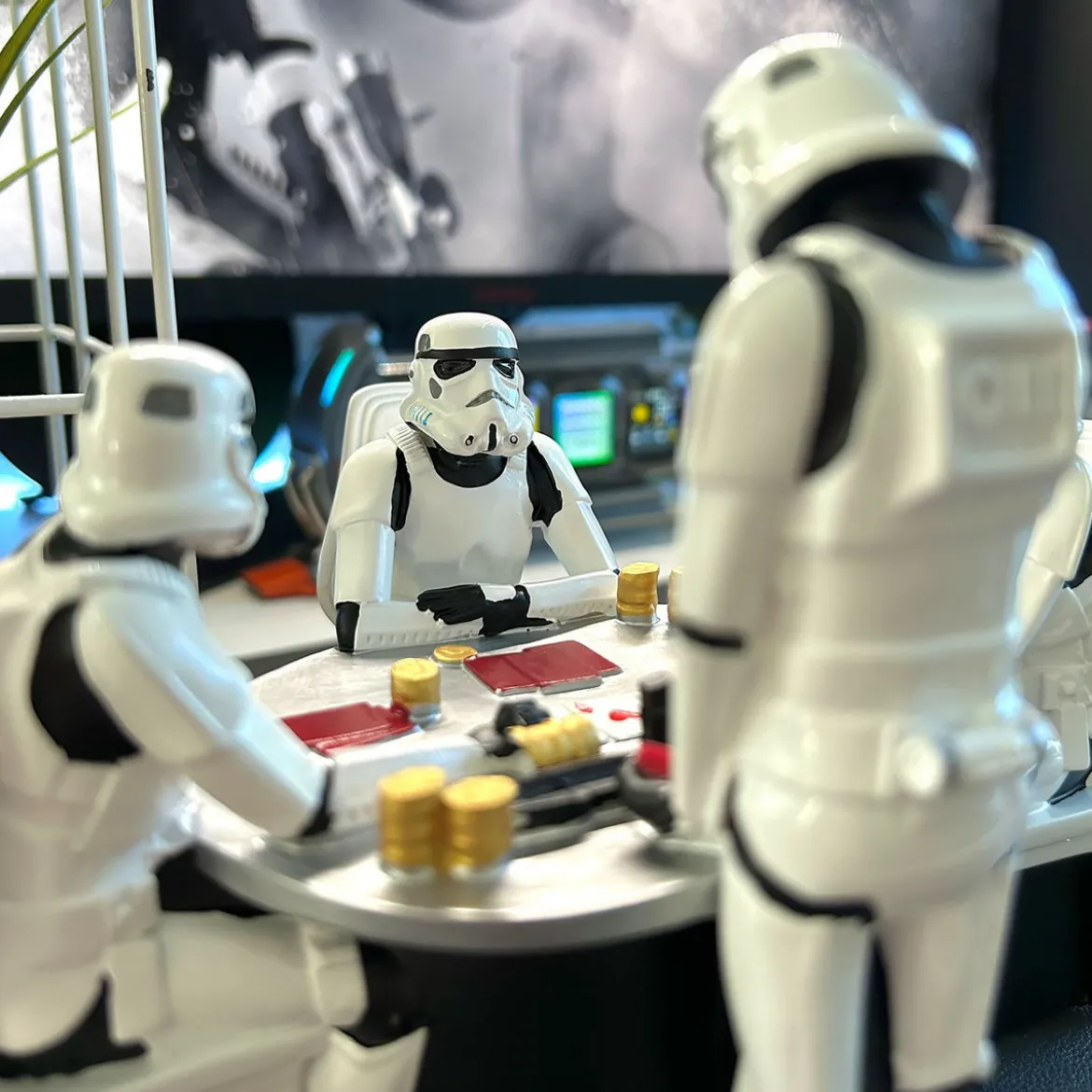 Original Stormtrooper Poker Face Diorama