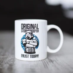 Original Stormtrooper Tasse Enlist Today White