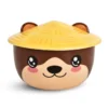 Otter Kawaii Schale mit Deckel für Anime Fans