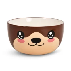 Otter Kawaii Schale mit Deckel für Anime Fans