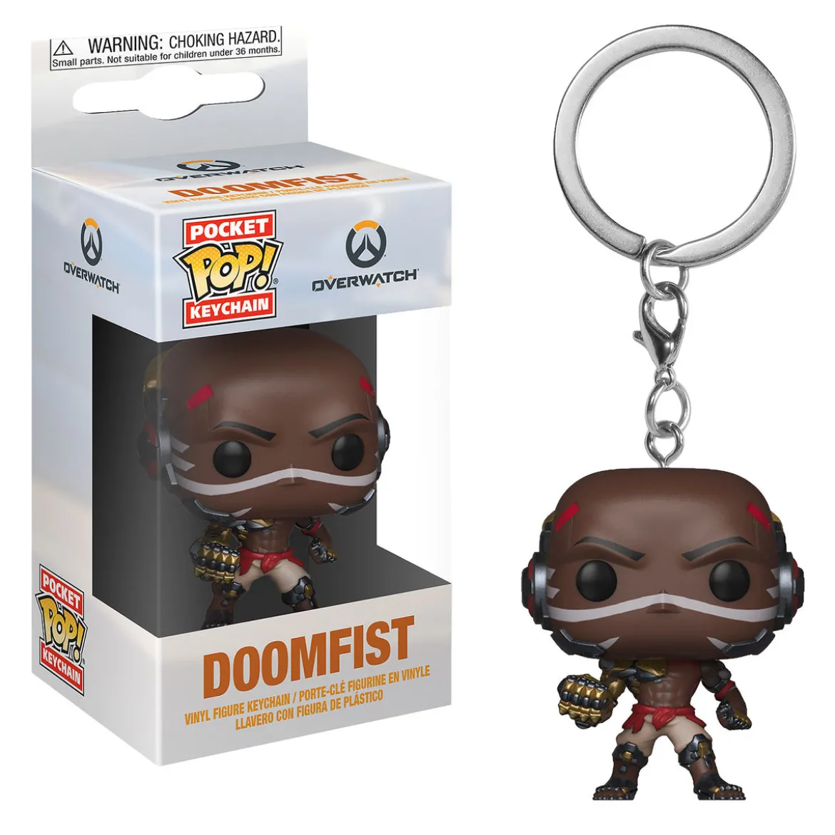 Overwatch - Doomfist Funko Pop Schlüsselanhänger