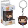 Overwatch - D.VA Funko Pop Schlüsselanhänger