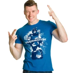 Overwatch - Mei T-Shirt blau
