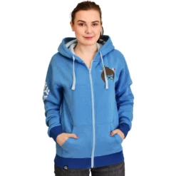Overwatch - Mei Ultimate Kapuzenjacke blau