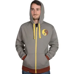 Overwatch - Zenyatta Ultimate Kapuzenjacke grau