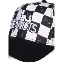 Peanuts Baseball Cap Checkerboard Logo