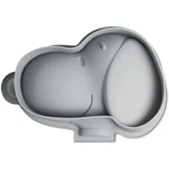 Peanuts Silikon-Backform Snoopy grau