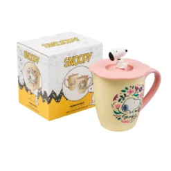 Peanuts Tasse mit Deckel Premium Ver.