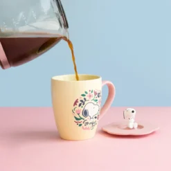 Peanuts Tasse mit Deckel Premium Ver.