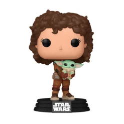 Peli Motto mit Grogu Funko Pop Wackelkopf-Figur - Star Wars The Mandalorian