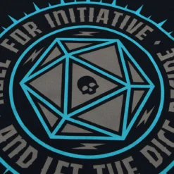 Pen & Paper Let The Dice Decide T-Shirt blau