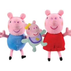 Peppa Pig Plüschfiguren 3er Pack
