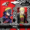 Persona 5 Royal Ansteck-Buttons Doppelpack Skull / Ryui Sakamoto
