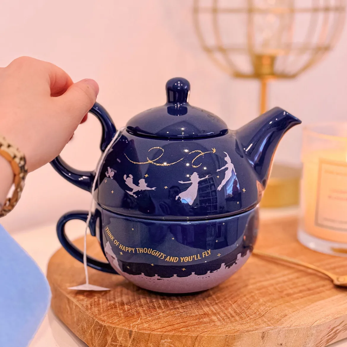 Peter Pan - Teekanne mit Tasse