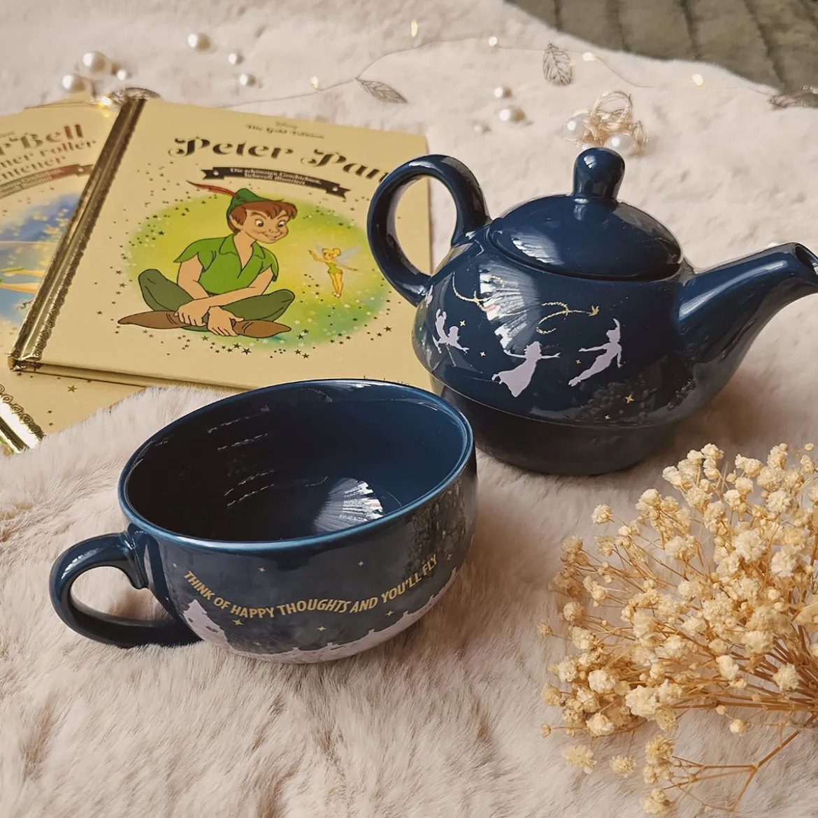 Peter Pan - Teekanne mit Tasse