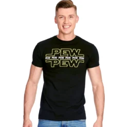 Pew Pew - T-Shirt schwarz
