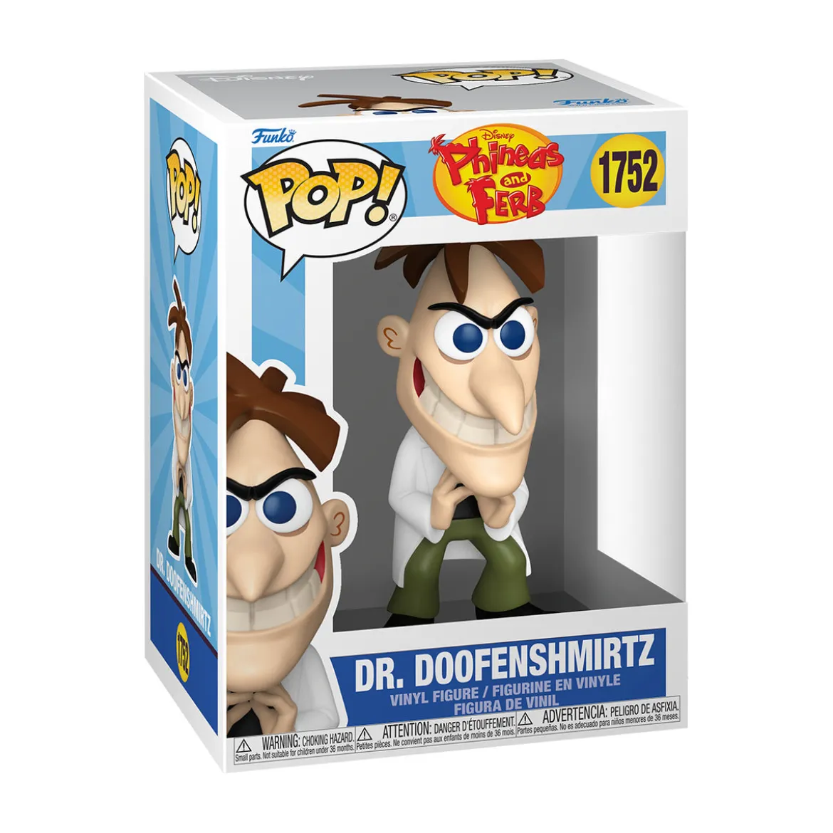 Phineas und Ferb - Dr. Doofenshmirtz Funko Pop Figur