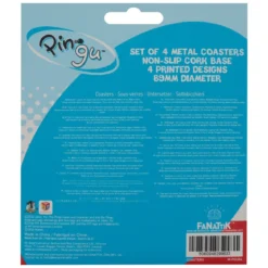 Pingu - Family Untersetzer 4er Set