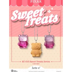 Pixar Sweet Treats Series Schlüsselanhänger 3er-Pack 4 cm