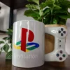 PlayStation - Controller 3D Tasse grau