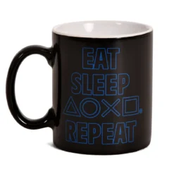 PlayStation - Eat Sleep Repeat Thermoeffekt Tasse