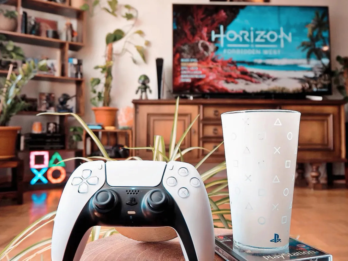PlayStation - PS5 Buttons Glas