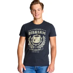 Pokemon - Bisasam Loyal Companion T-Shirt blau