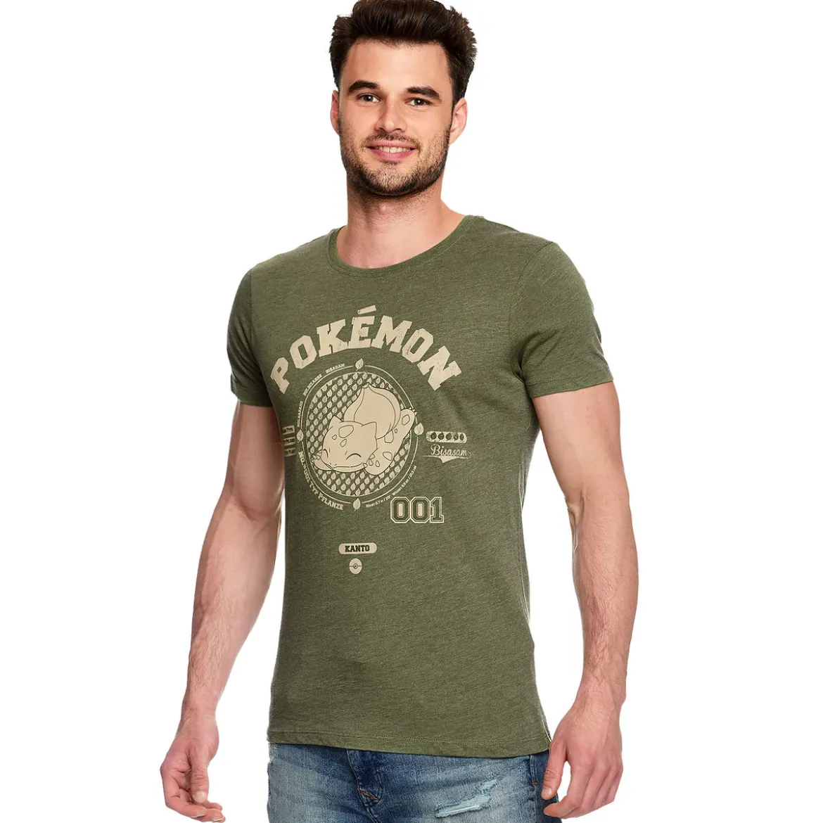 Pokemon - Bisasam T-Shirt grün