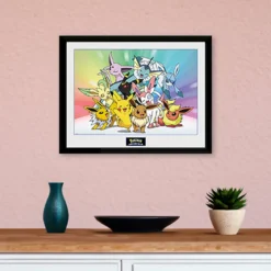 Pokemon - Charakter Wandbild