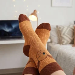 Pokemon - Evoli Evolution Socken 3er Set braun-schwarz-rosa