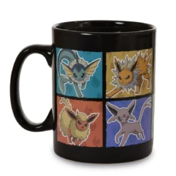 Pokemon - Evoli Evolutions Thermoeffekt Tasse