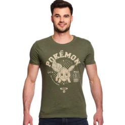 Pokemon - Evoli T-Shirt grün