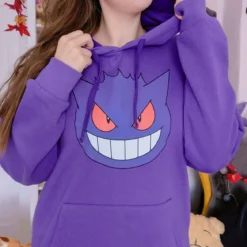 Pokemon - Gengar Face Hoodie
