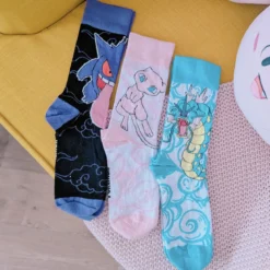 Pokemon - Gengar, Mew und Garados Socken 3er Set