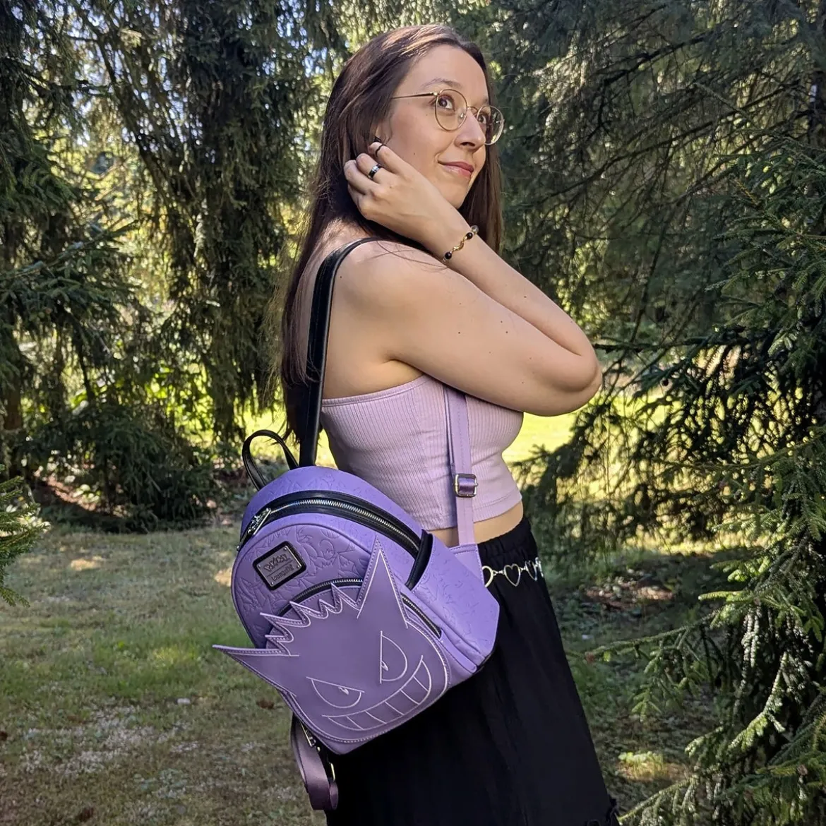 Pokemon - Gengar Mini Rucksack lila